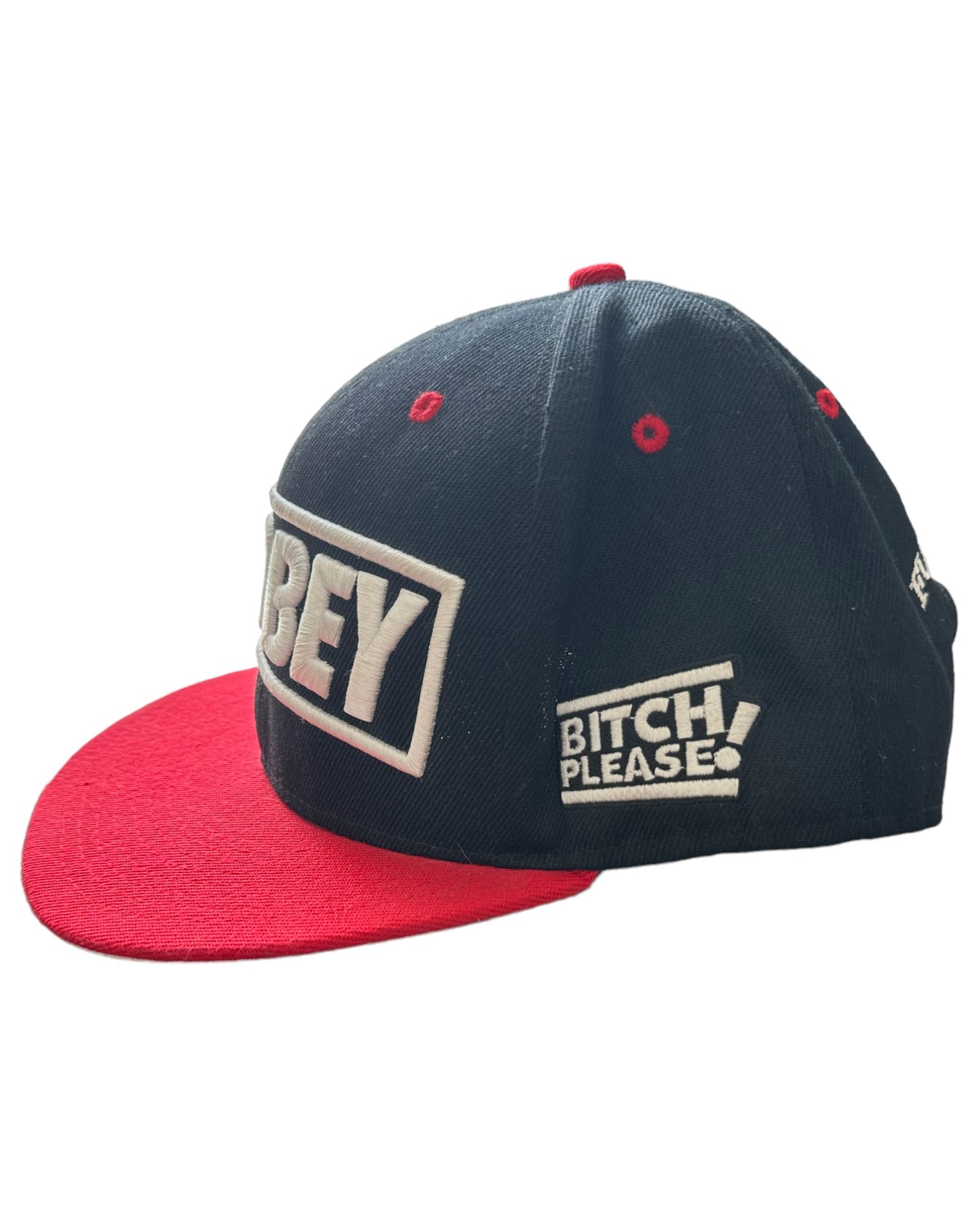 Cheeky Fun Disobey Baseball Cap, Adjustable snapback closure. Preloved