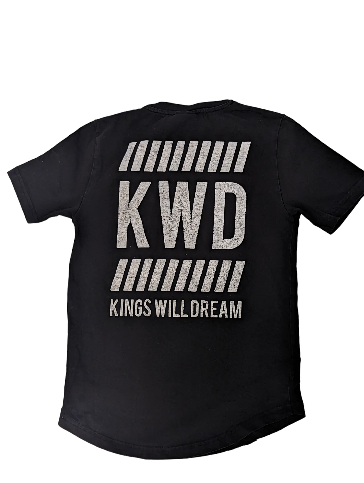 Kings Will Dream Black T-shirt, Black Size 10-11 years