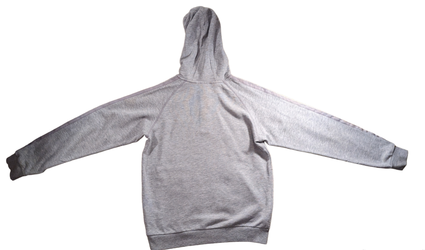 Adidas Grey Hoodie Tracksuit Retro Style.I Am Fashion Conscious