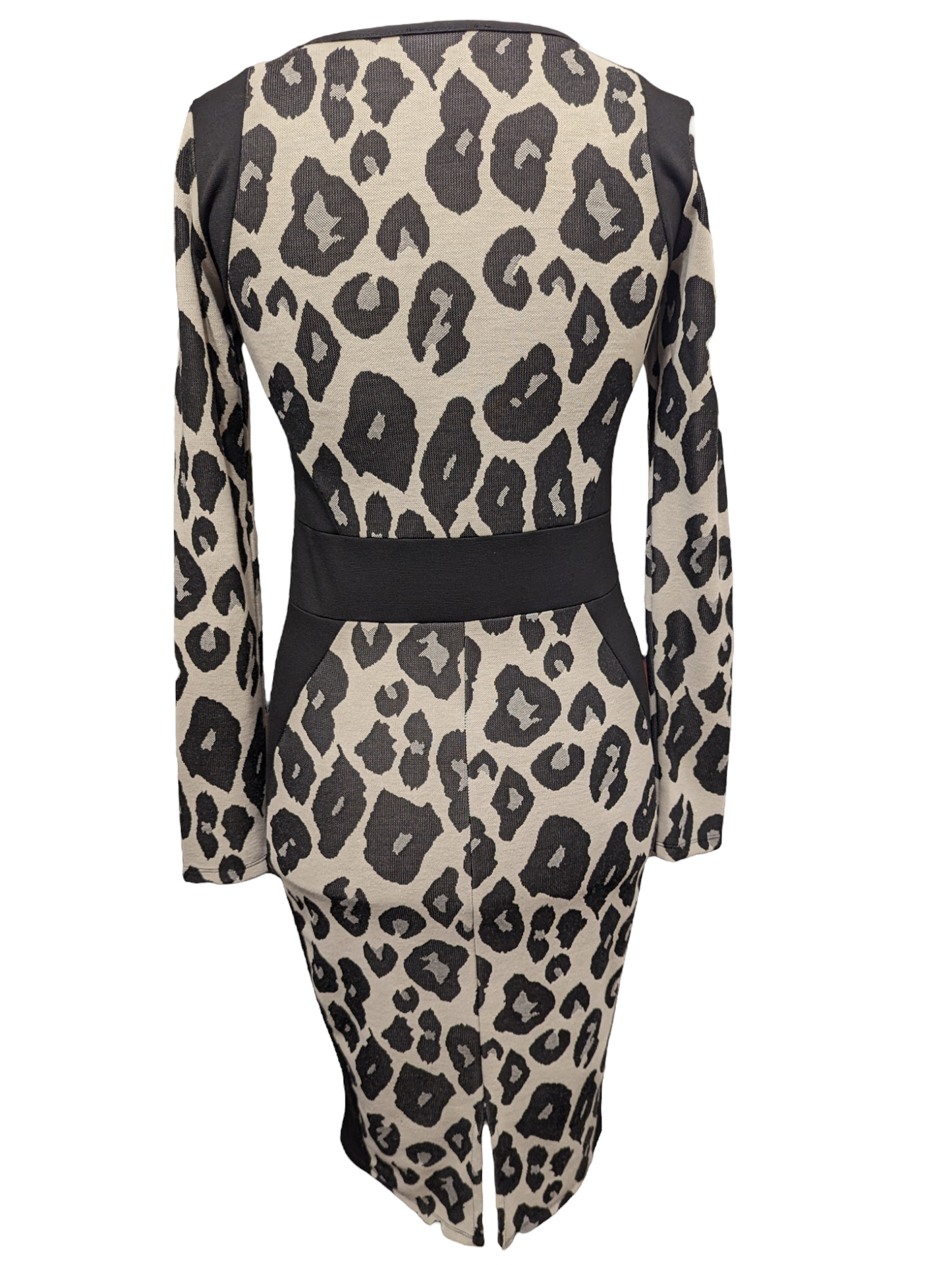 Preloved colour block dress The size 12 is perfect for flattering your shape . Papaya