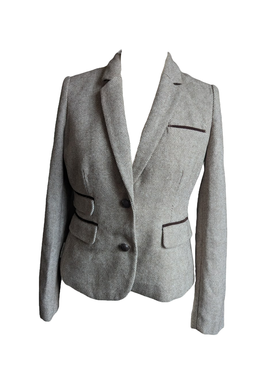 papaya riding style blazer preloved