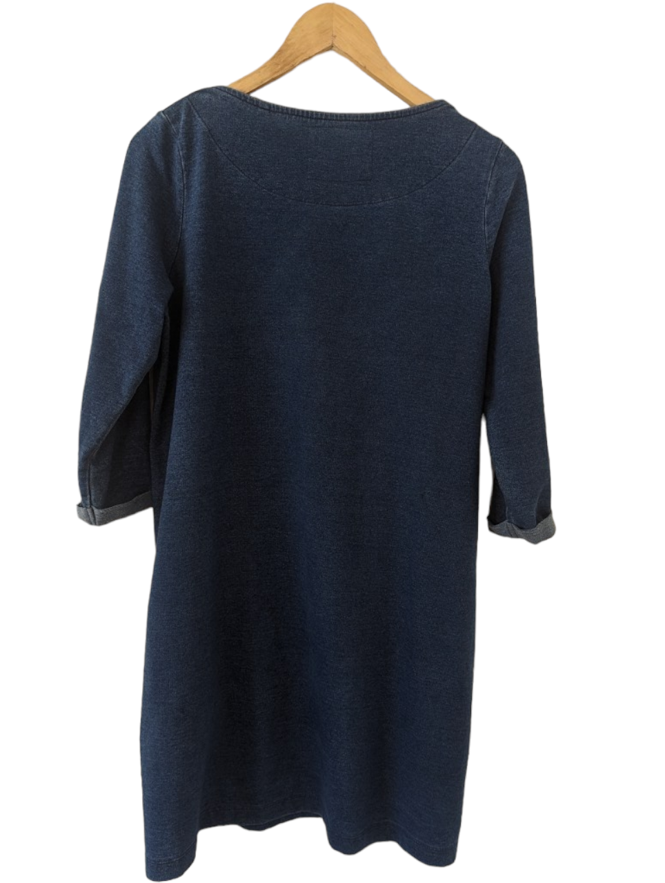 With a size 12 fit, you will enjoy the perfect fit and serious comfort all day. The denim look material is soft stretch and lightweight, offering a comfortable feel. Make a bold statement and look your best with this must-have item.Preloved