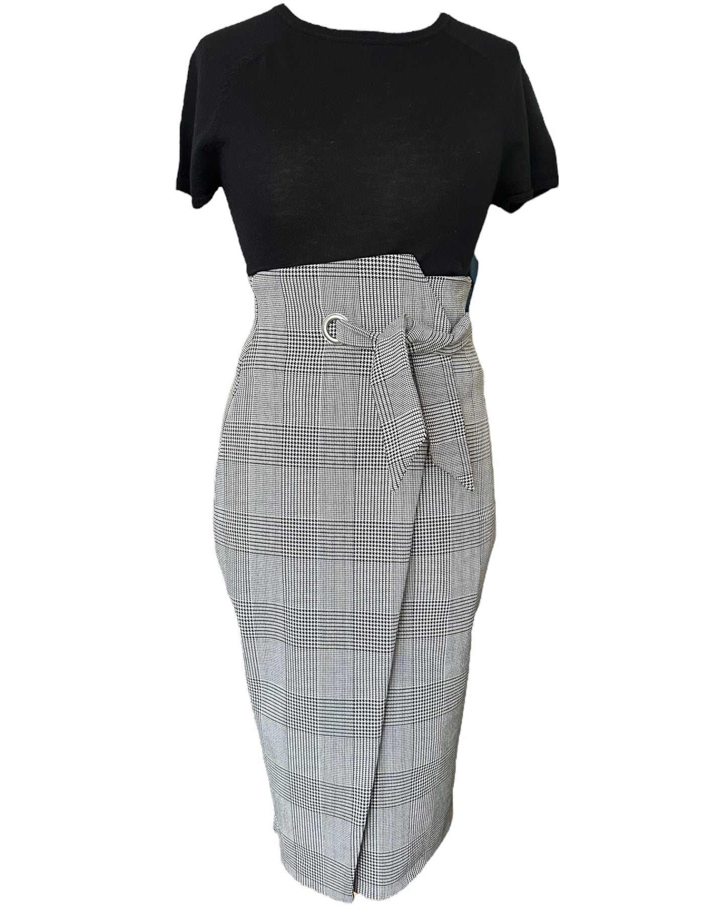 Black & White Pencil Skirt New With Tags