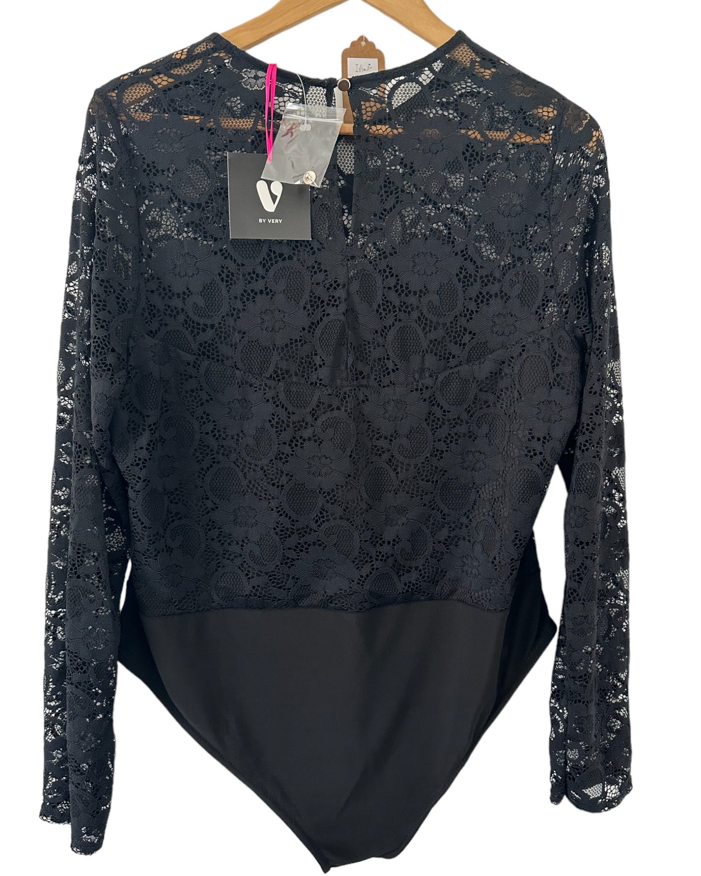 Lace Long Sleeve Bodysuit - New with tags