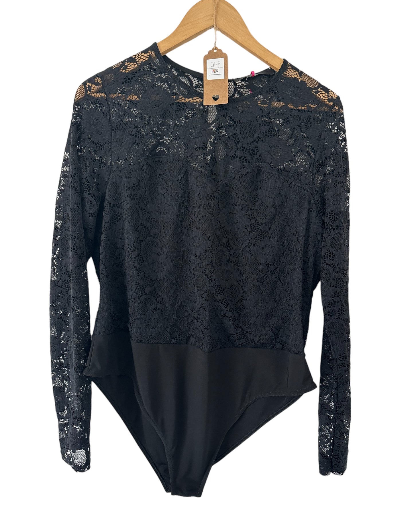 Lace Long Sleeve Bodysuit - New with tags