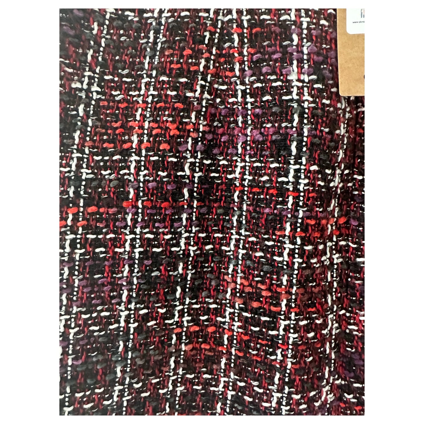 Preloved Tweed Mini Skirt, warehouse size 12