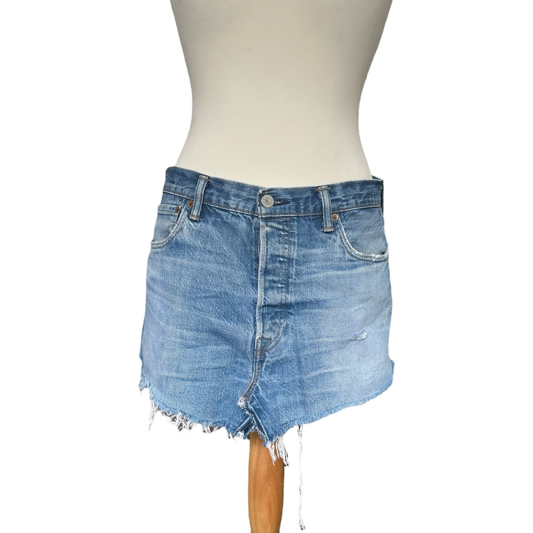 Upcycled Levi vintage skirt