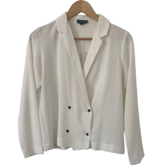  Cream Topshop Blazer is perfect for your wardrobe. Preloved 