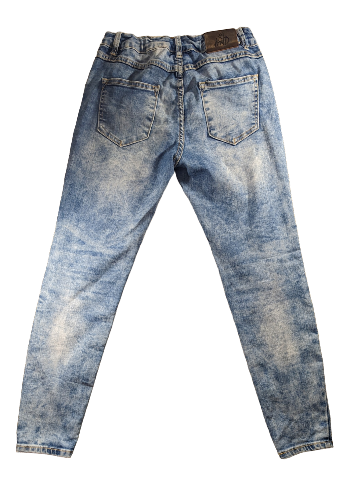 Kings Will Dream Denim Jeans   12-13 years old   In trend distressed ripped jeans style. 