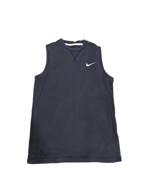 NIke black vest   Size 10-12 Years