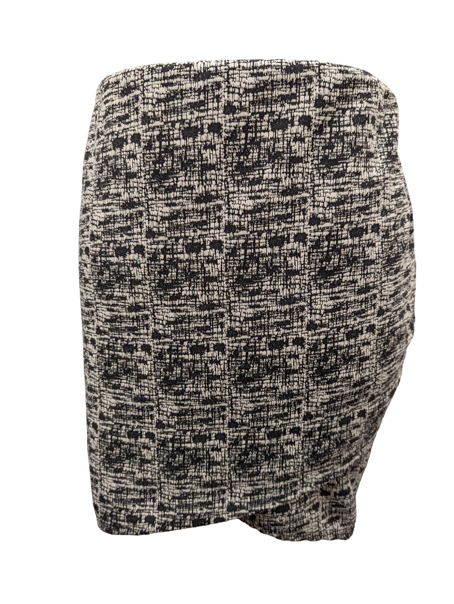 Preloved.Add a unique style to your wardrobe with this Short Skirt from Miss Selfridges. Crafted from stretch fabric, this patterned skirt features black and white colour, making it the perfect addition for any outfit. Its size 12 fits comfortably to flatter your figure. Team with tights or leggings.