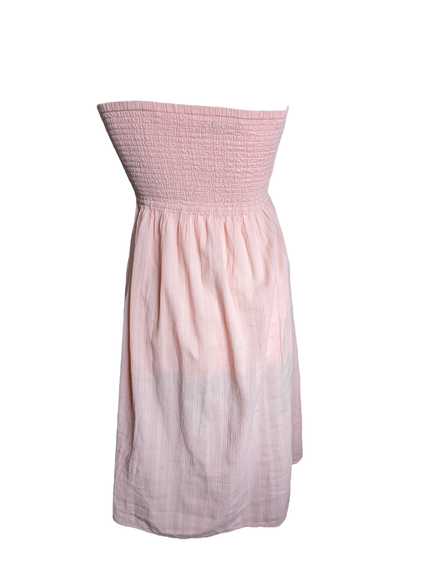 Preloved. This Sleeveless Dress from M&S is perfect for the summer season! It features a beautiful pink hue and is crafted from lightweight fabric for breathability and comfort. With a size 10 fit, this dress will keep you stylish and comfortable all day.