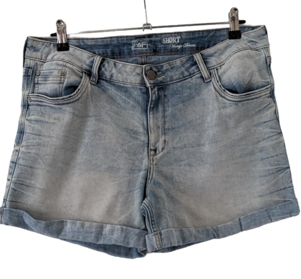 These Denim Shorts from F&F Size 18